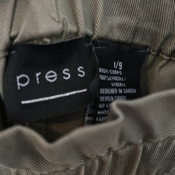 Press midi paper bag skirt. - Picture 4 of 4